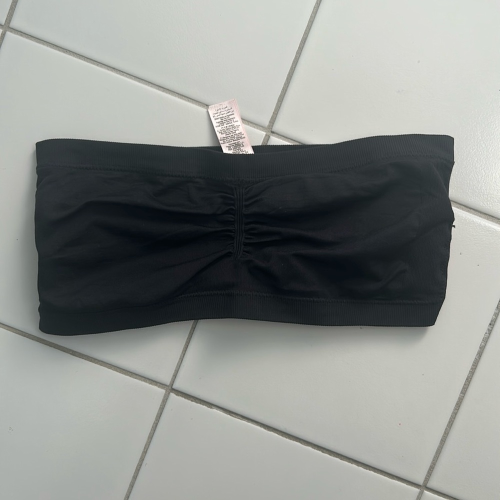 Black bandeau bralette from LaSenza